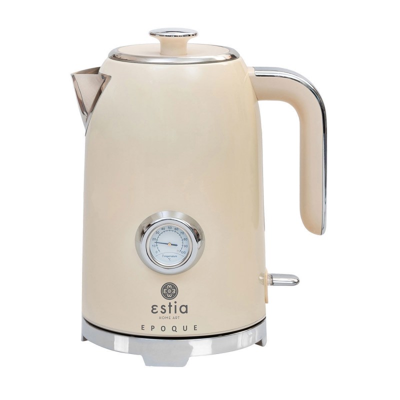 Estia 06-38458 Βραστήρας RETRO EPOQUE Ανοξείδωτός 2200w 1.7lt ΚΡΕΜ  (06-38458)